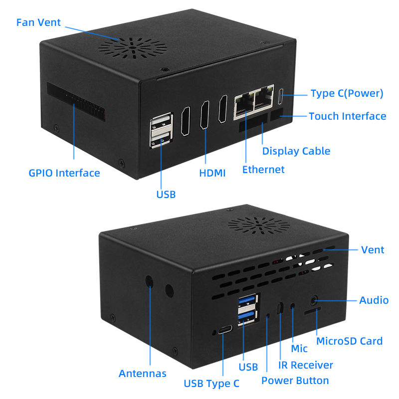 Orange Pi 5 Plus Metal Case wi - Orange Pi 5 Plus 16Gb recension och pris