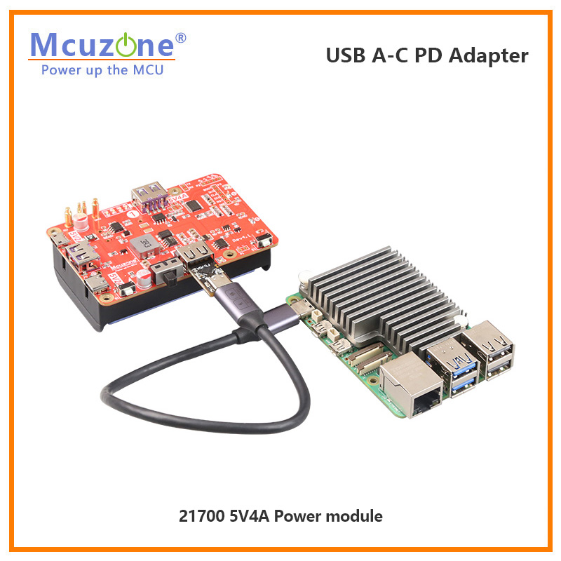 Raspberry Pi5 USB A-C PD Adapt - Banana Pi Bpi-M5 recension och pris
