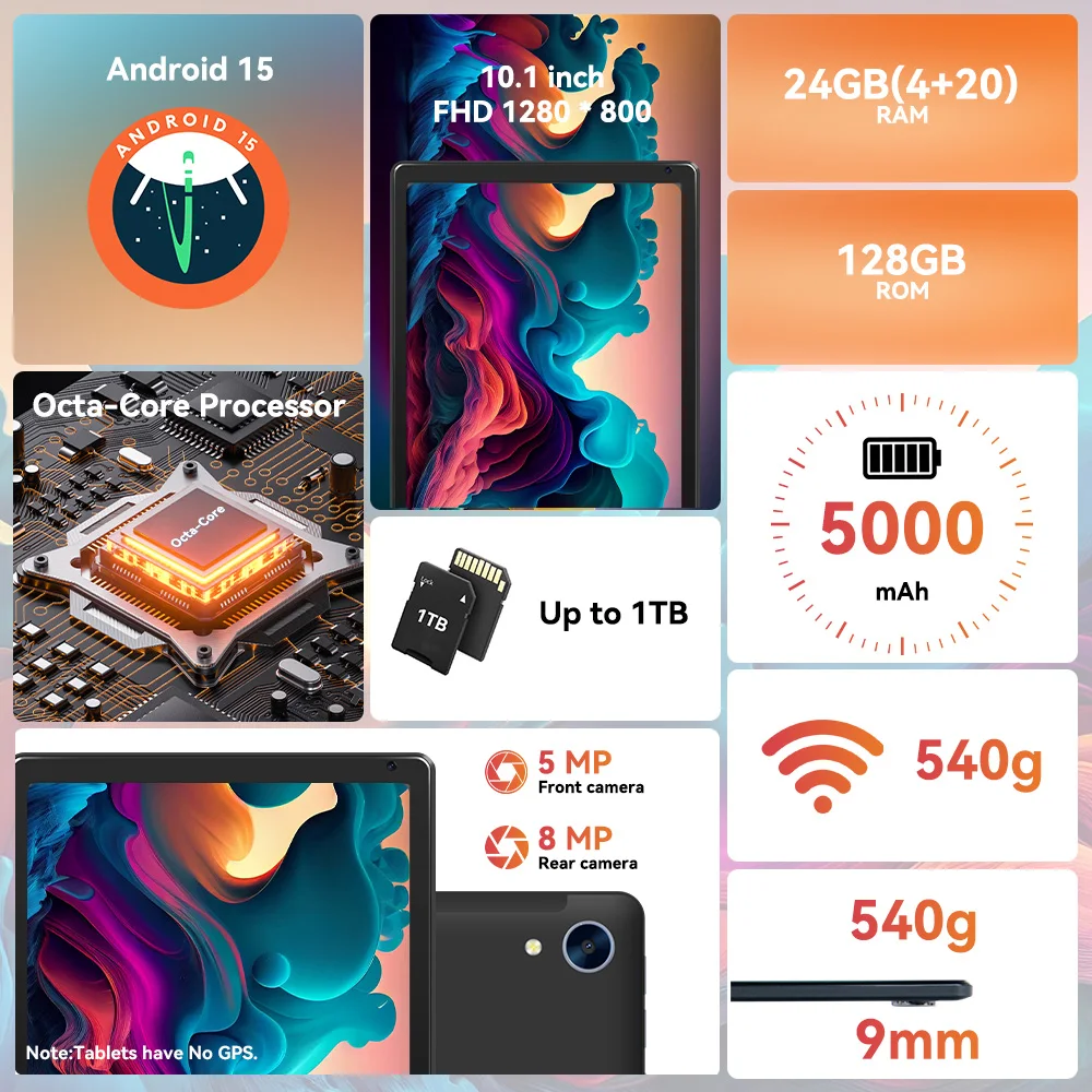 URAO 10.1 Inch Android 15 Tabl - Khadas Vim4 8Gb recension och pris