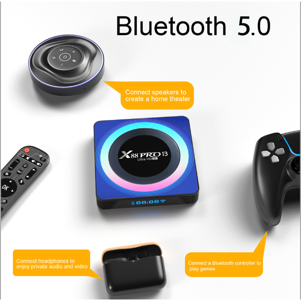 X88 PRO 13 Android 13 TV Box R - Radxa Rock 5B 16Gb recension och pris
