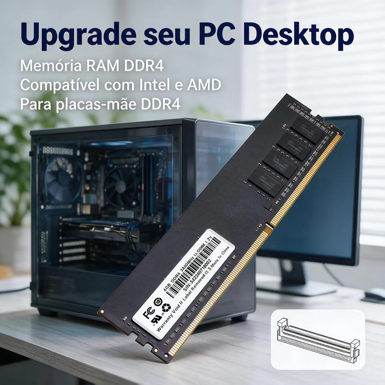 DDR4 RAM 4GB 8GB 2400MHz Deskt - Khadas Vim4 8Gb recension och pris