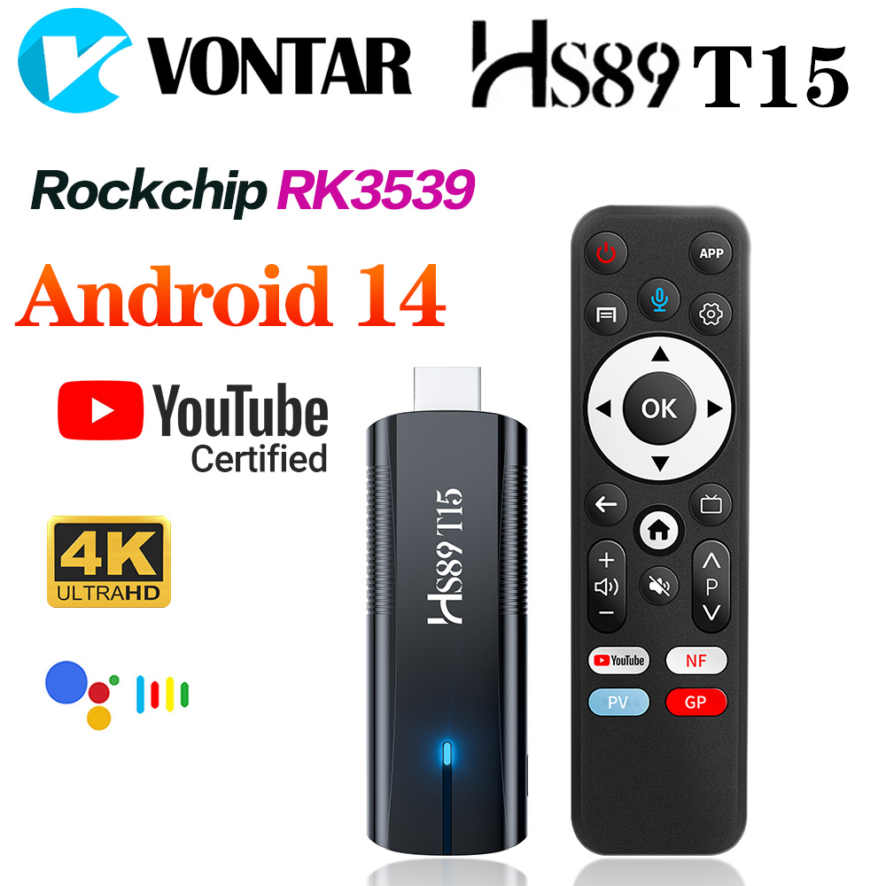 HS89 T15 TV Box Android14 Rock - Radxa Rock 5B 16Gb recension och pris