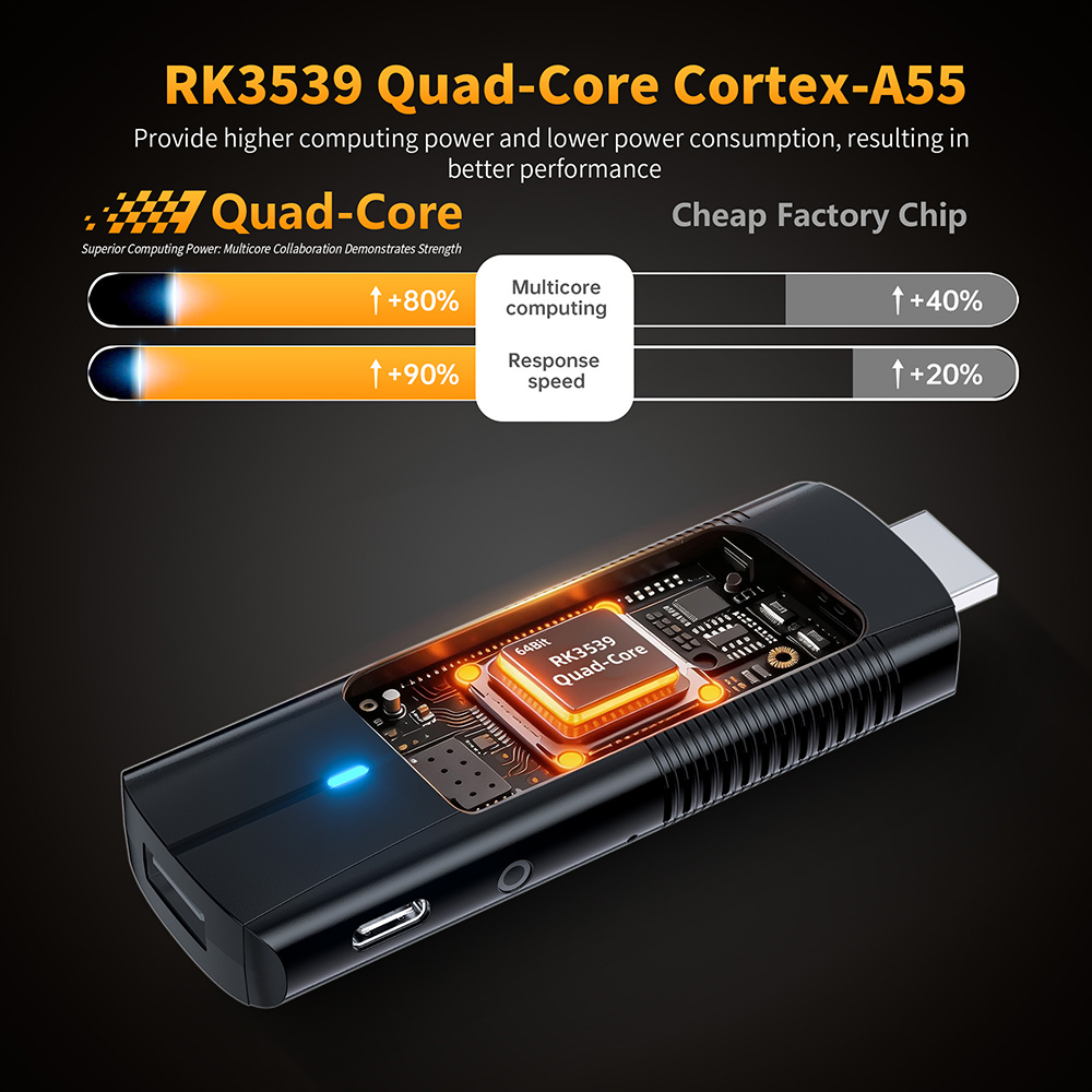 HS89 T15 TV Box Android14 Rock - Radxa Rock 5B 16Gb recension och pris