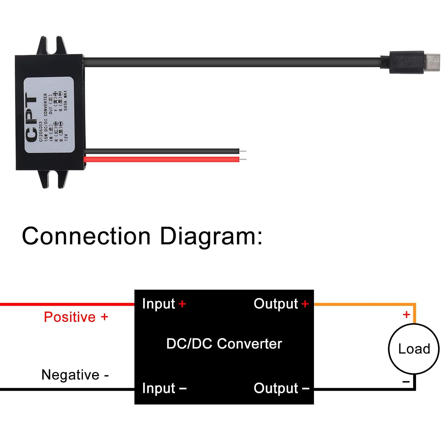 DC Converter 12V/24V to 5V 3A  - Banana Pi Bpi-M5 recension och pris